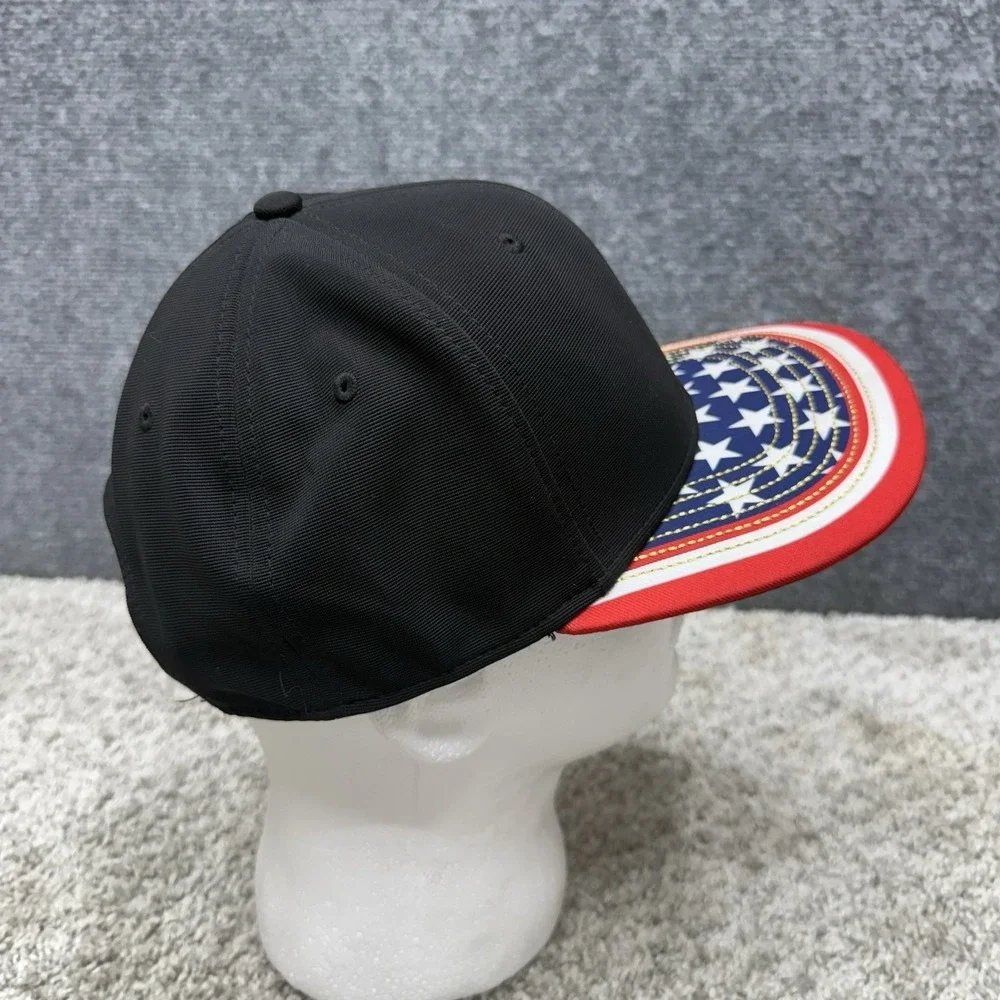 Snap-on hat cap mens snapback stars stripes red white blue